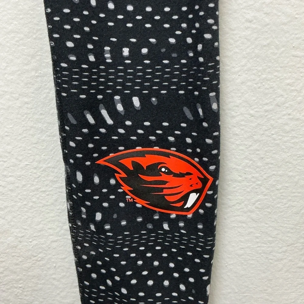 Nike‎ Black and Orange Jeggings with Elastic Waistband - Picture 2 of 6